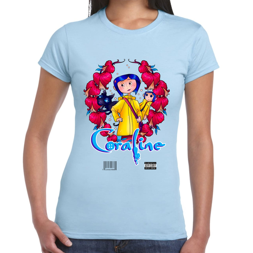 Playera Coraline Laika Studios Algodón #0001741