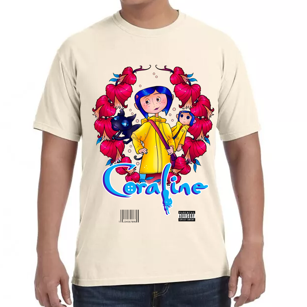 Playera Coraline Laika Studios Algodón #0001741