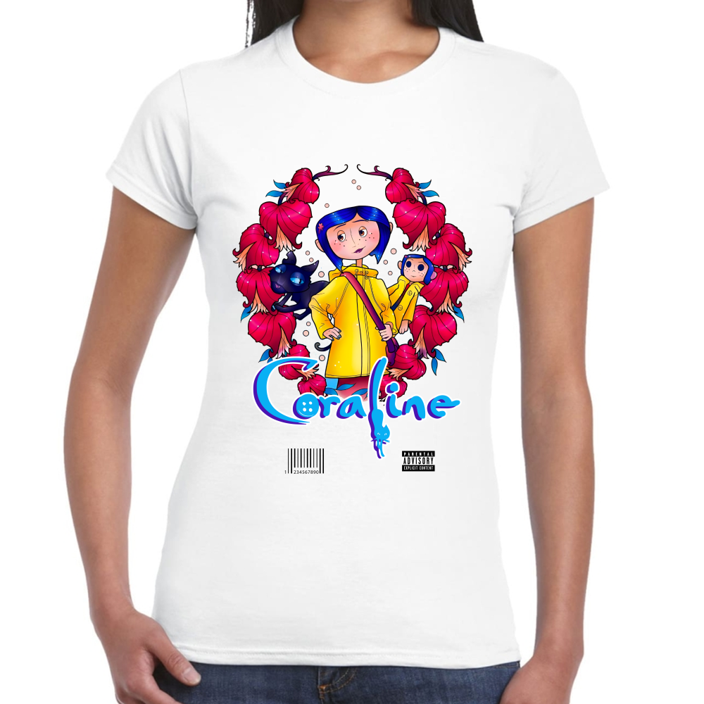 Playera Coraline Laika Studios Algodón #0001741