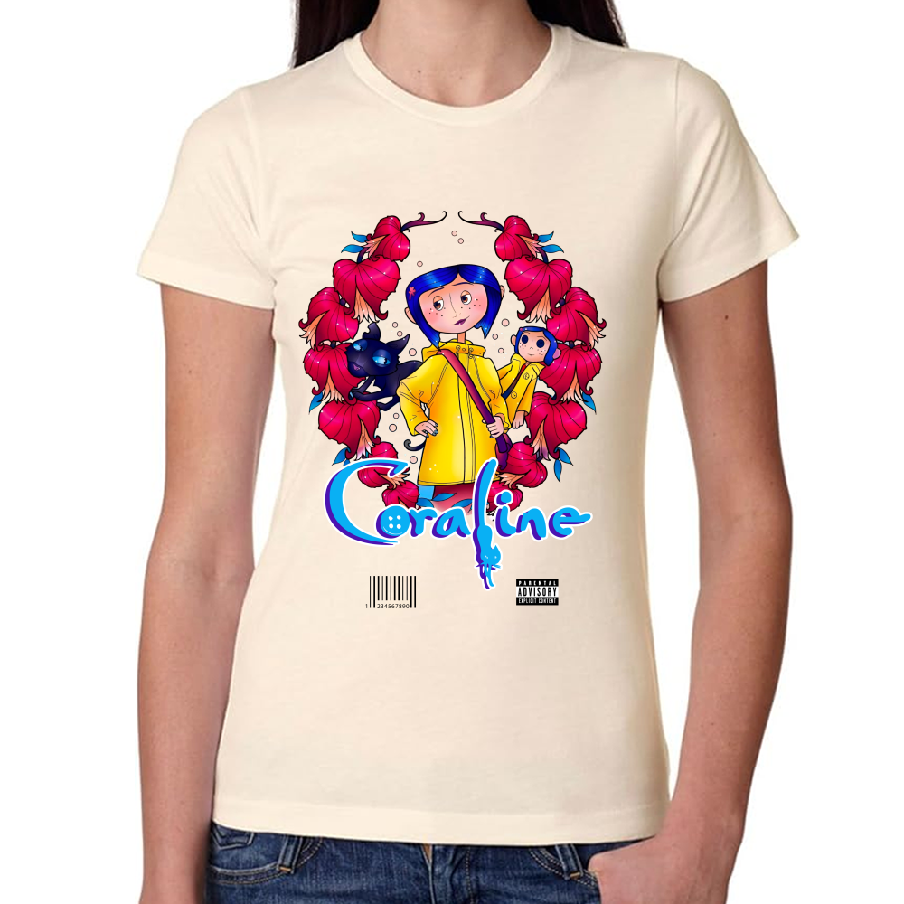 Playera Coraline Laika Studios Algodón #0001741