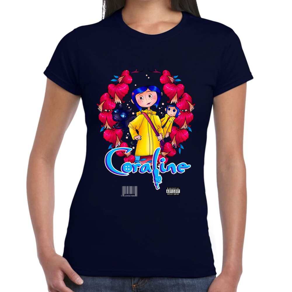 Playera Coraline Laika Studios Algodón #0001741