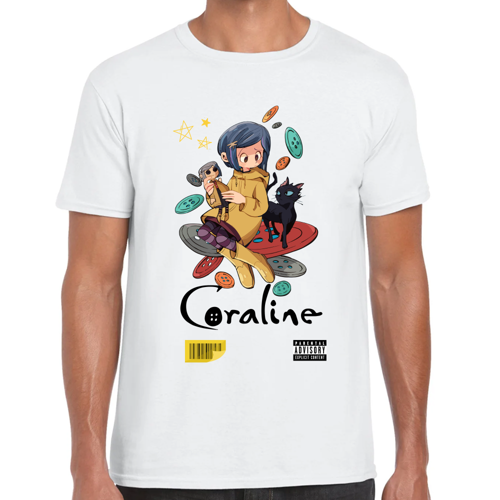 Playera Coraline Laika Studios Algodón #0001742