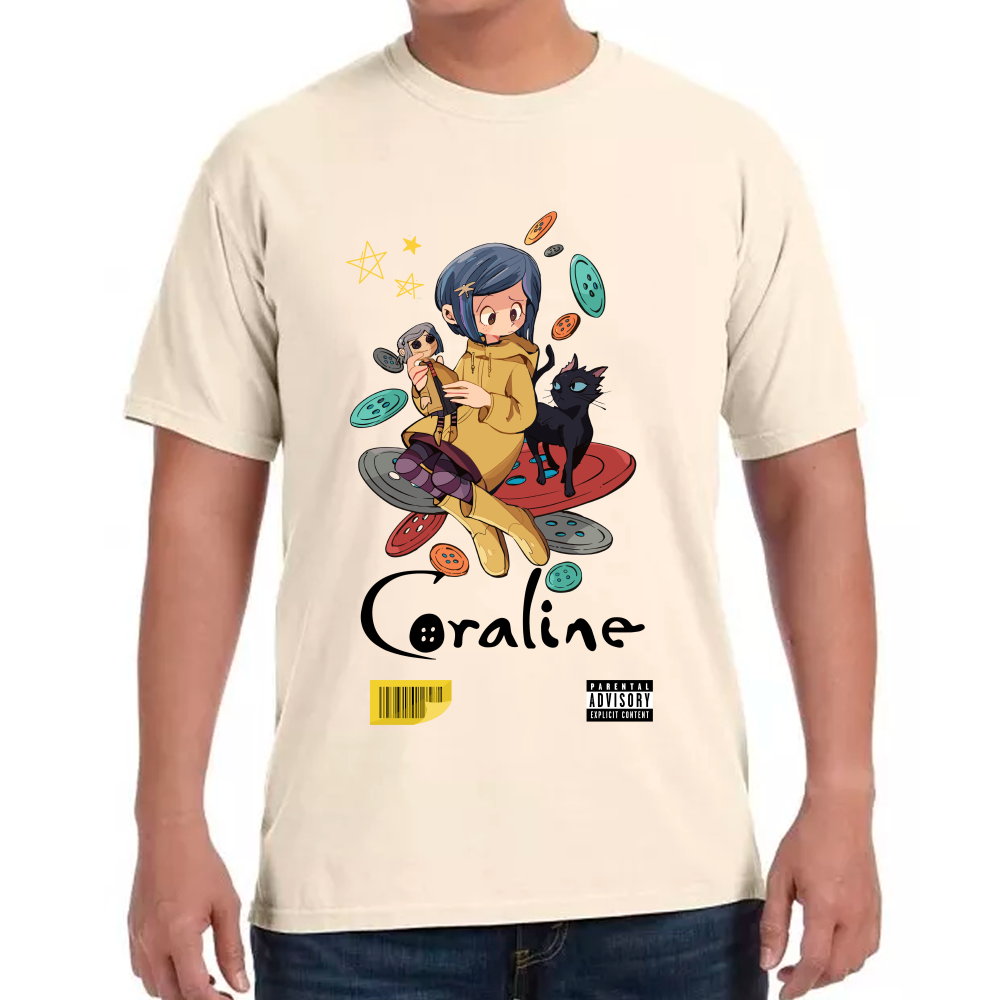 Playera Coraline Laika Studios Algodón #0001742