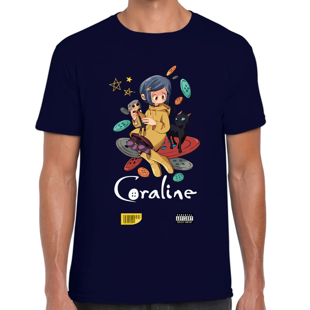 Playera Coraline Laika Studios Algodón #0001742