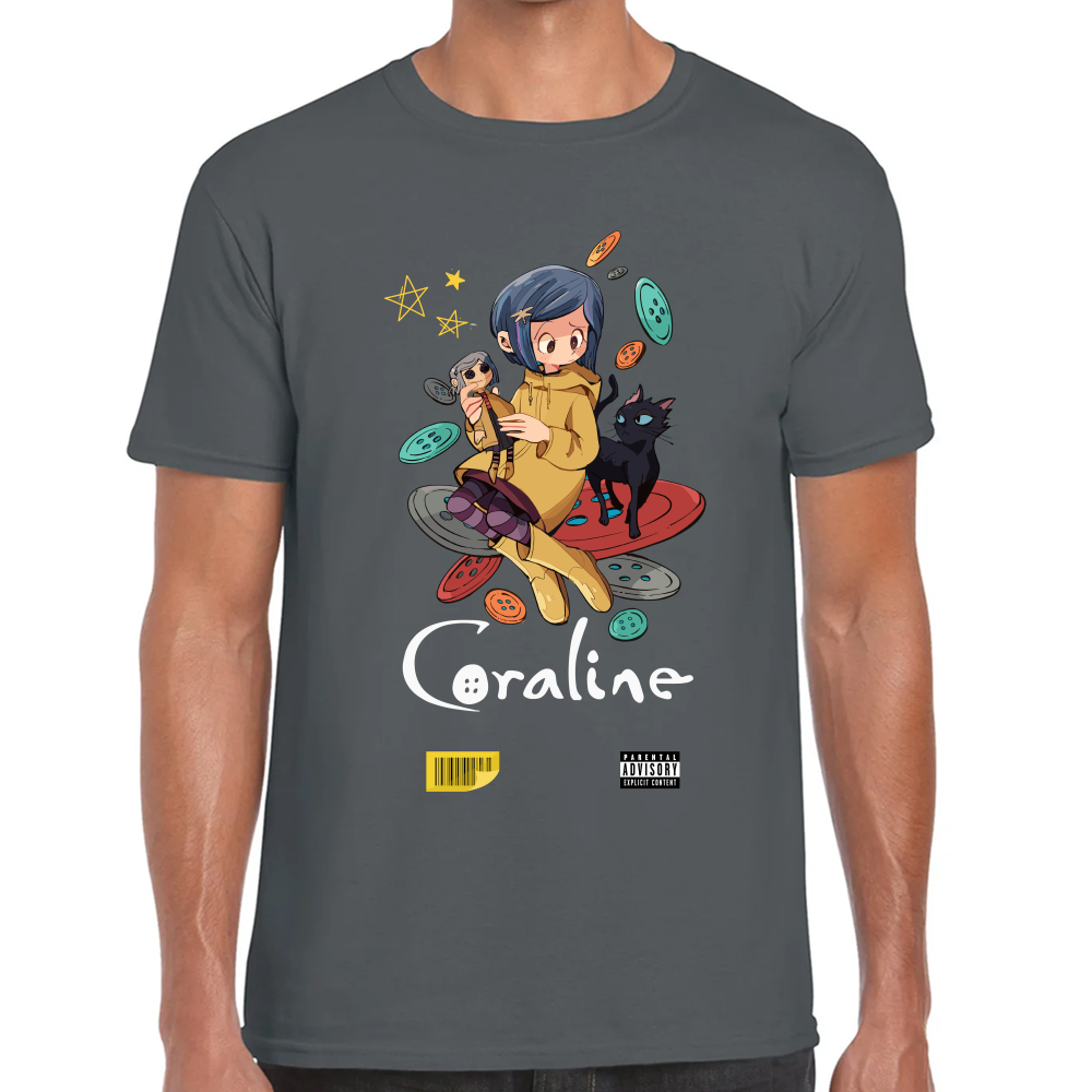 Playera Coraline Laika Studios Algodón #0001742