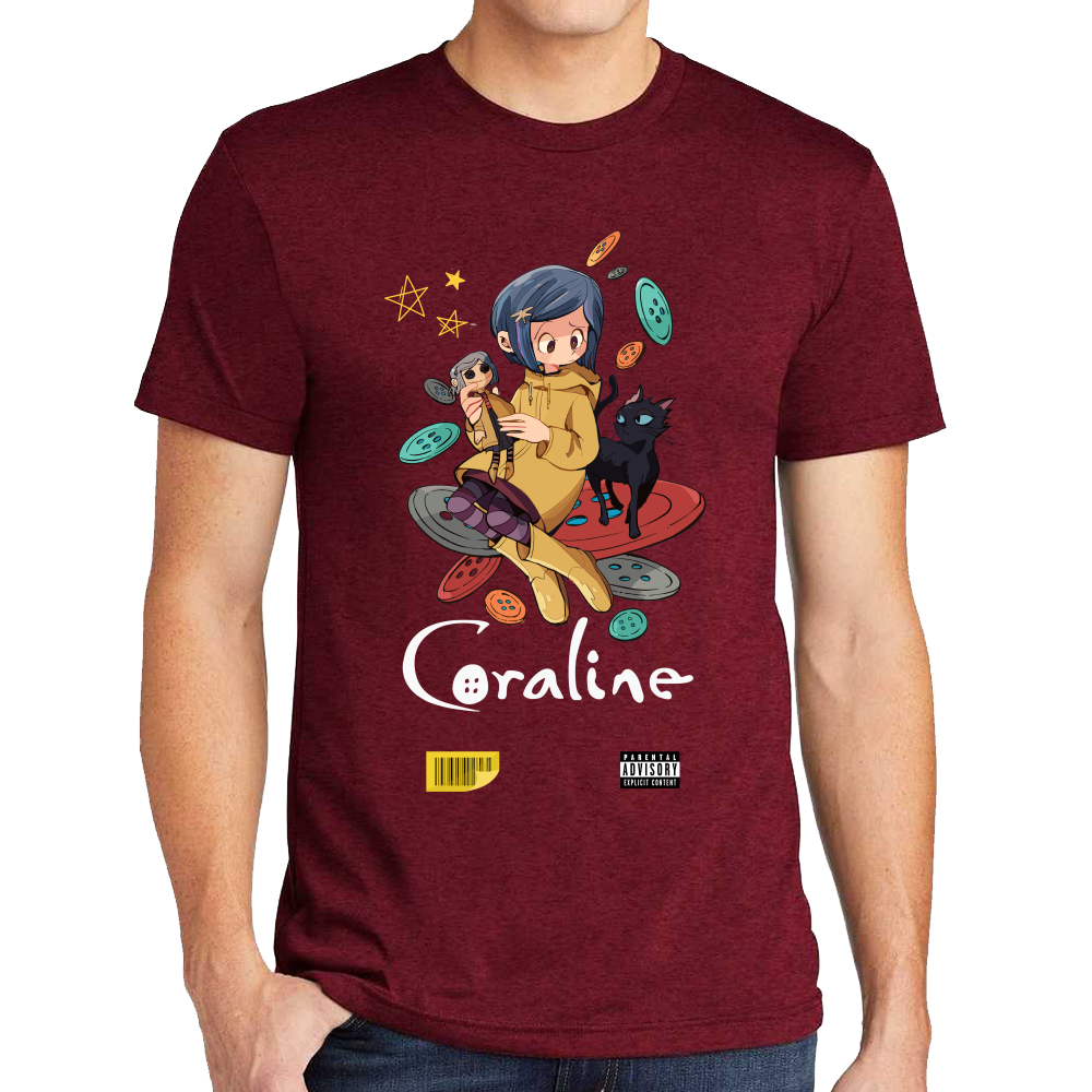 Playera Coraline Laika Studios Algodón #0001742