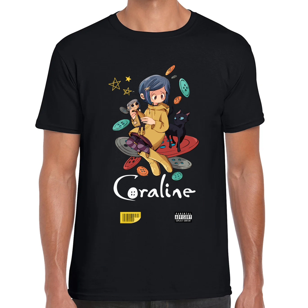Playera Coraline Laika Studios Algodón #0001742