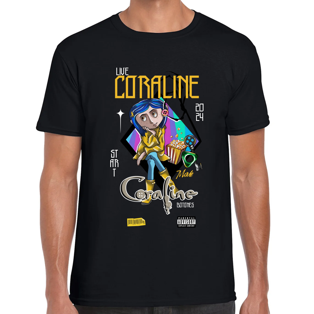 Playera Coraline Algodón Premium #0001743