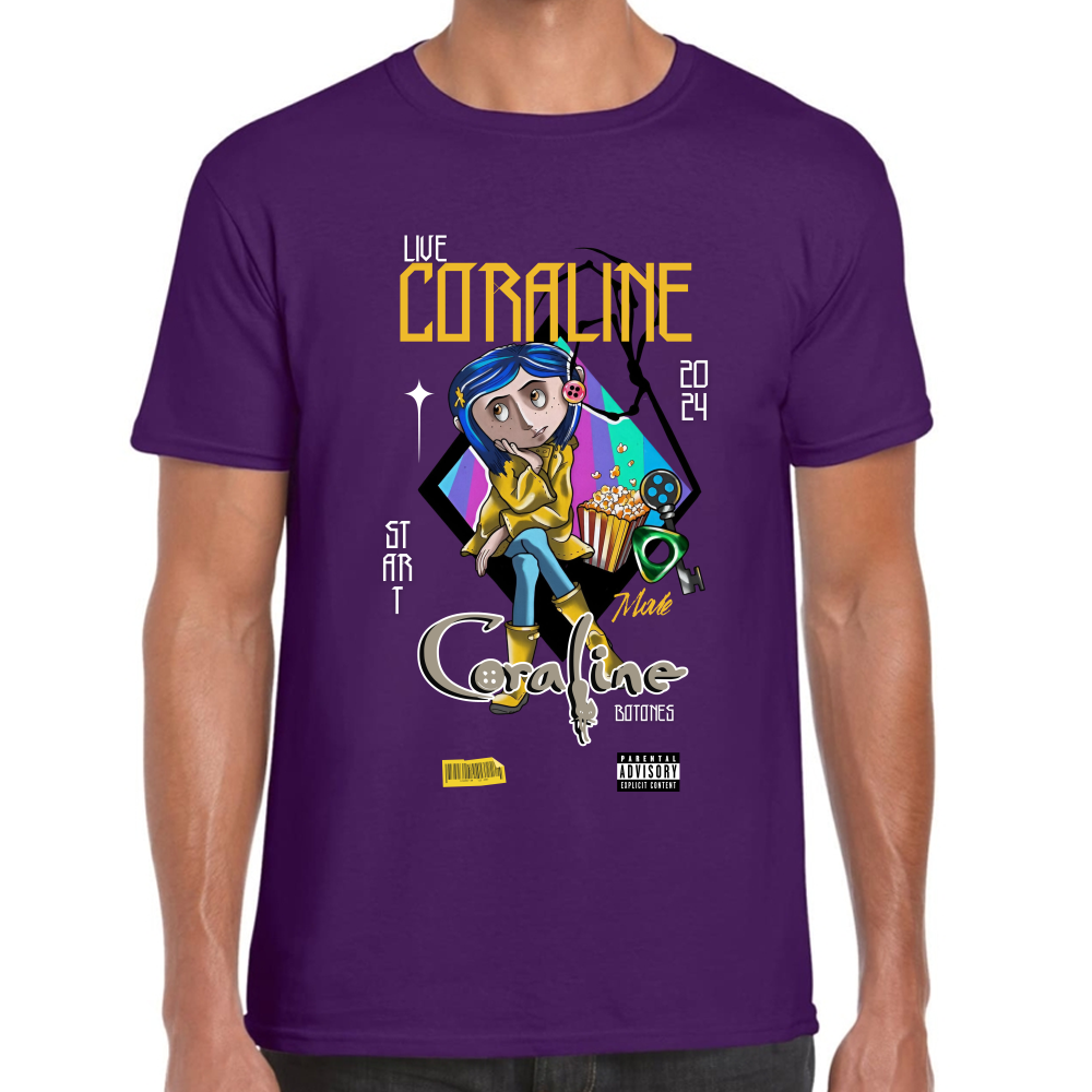 Playera Coraline Algodón Premium #0001743