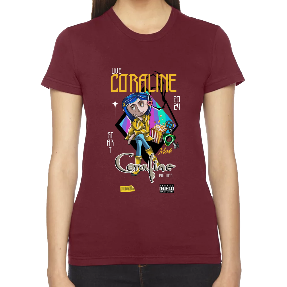 Playera Coraline Algodón Premium #0001743