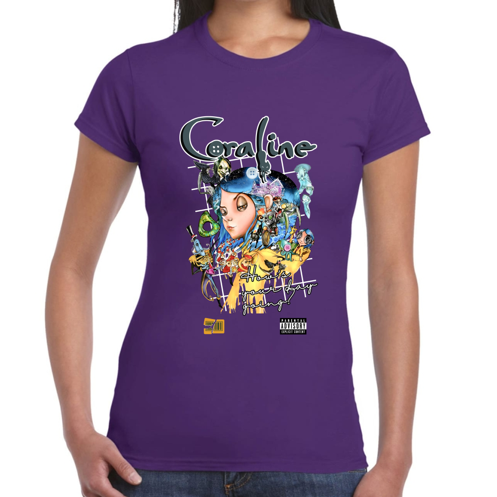 Playera Coraline Algodón Premium #0001744
