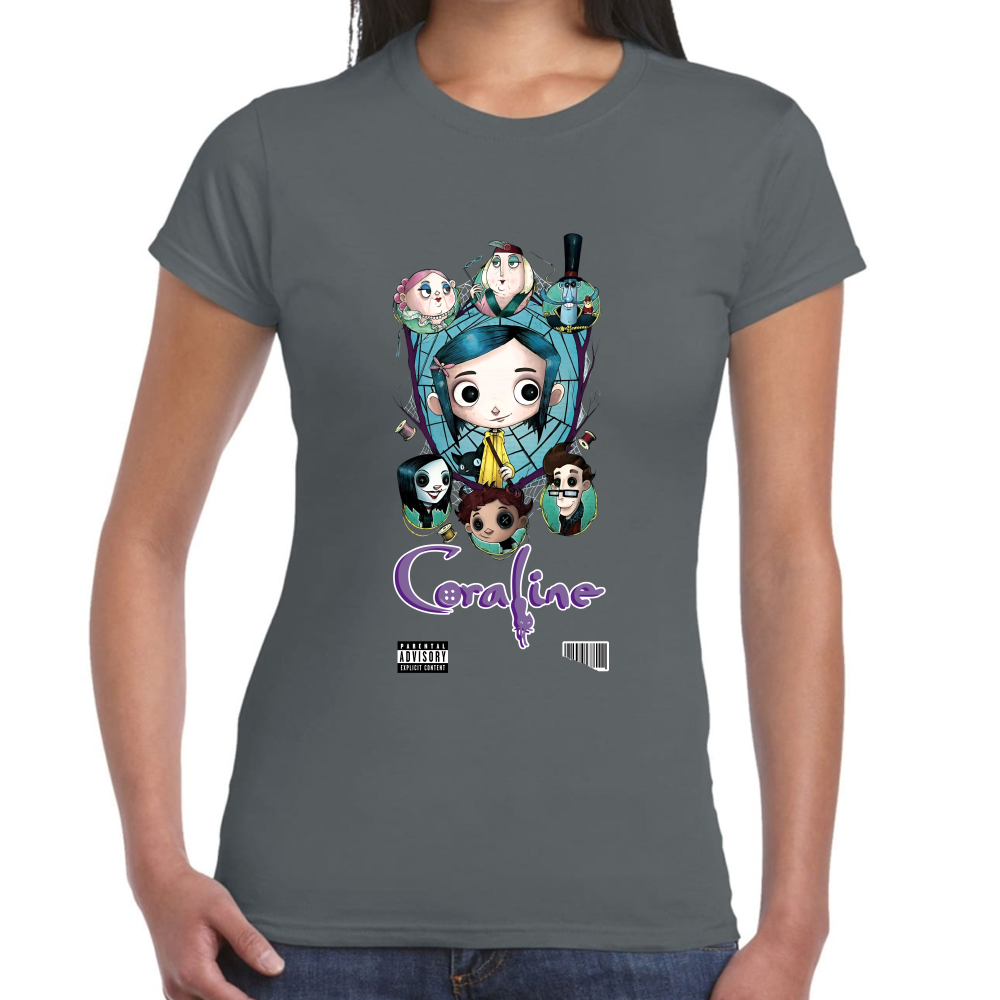 Playera Coraline Algodón Premium #0001745