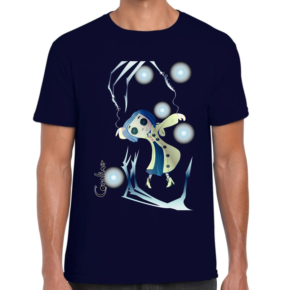 Playera Coraline Algodón Premium #0001748 Imagen principal del producto