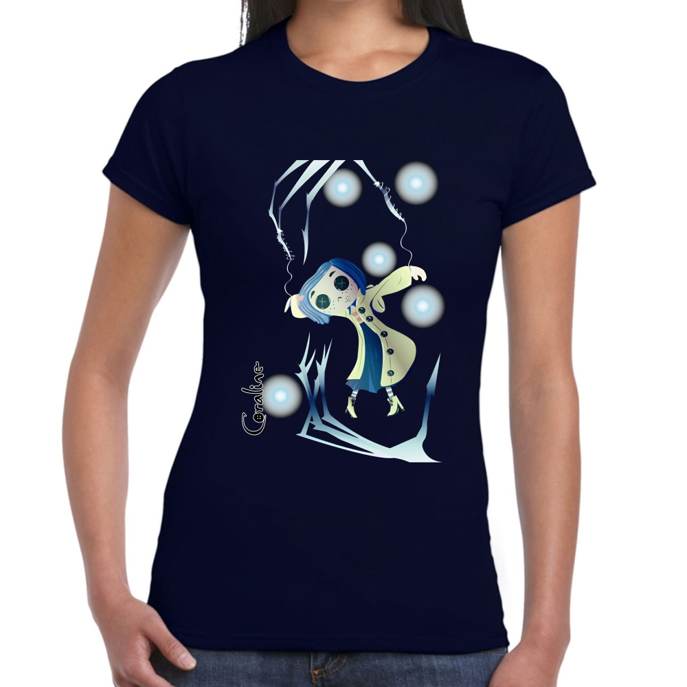 Playera Coraline Algodón Premium #0001748 Imagen secundaria del producto