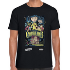 Playera Coraline y la Puerta Secreta Algodón Premium #0001750