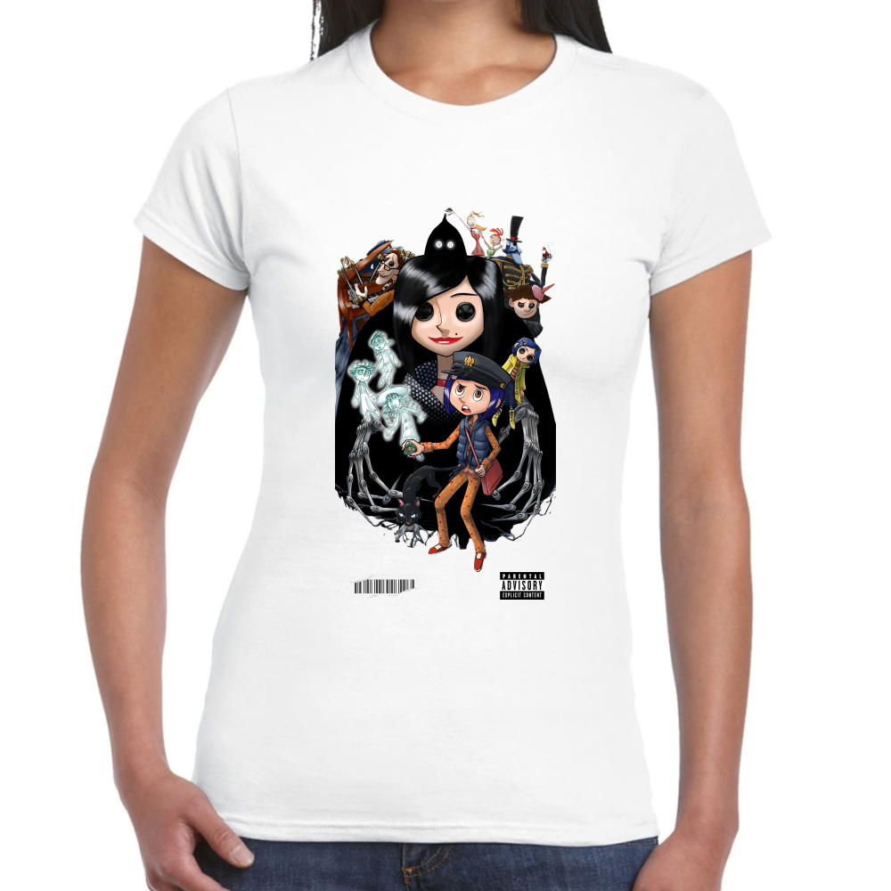 Playera Coraline y la Puerta Secreta Algodón Premium #0001751 (copia)