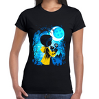 Playera Coraline & Gato Algodón Premium #0001754