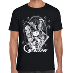 Playera Coraline y la Puerta Secreta Algodón Premium #0001755