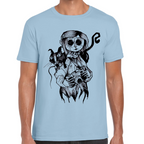 Playera Coraline & Gato Algodón Premium #0001761