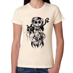 Playera Coraline & Gato Algodón Premium #0001761