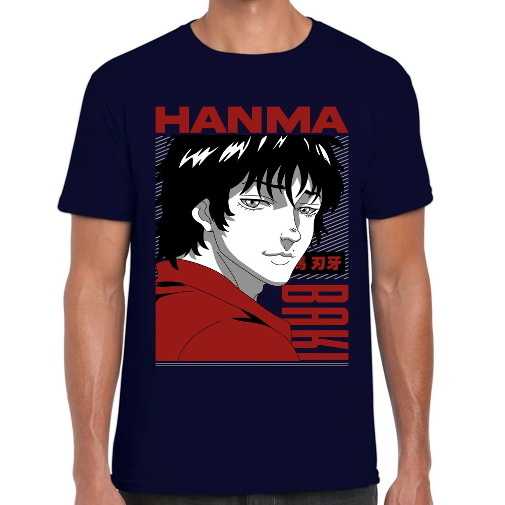 Playera Baki Hanma Algodón Premium #0001767