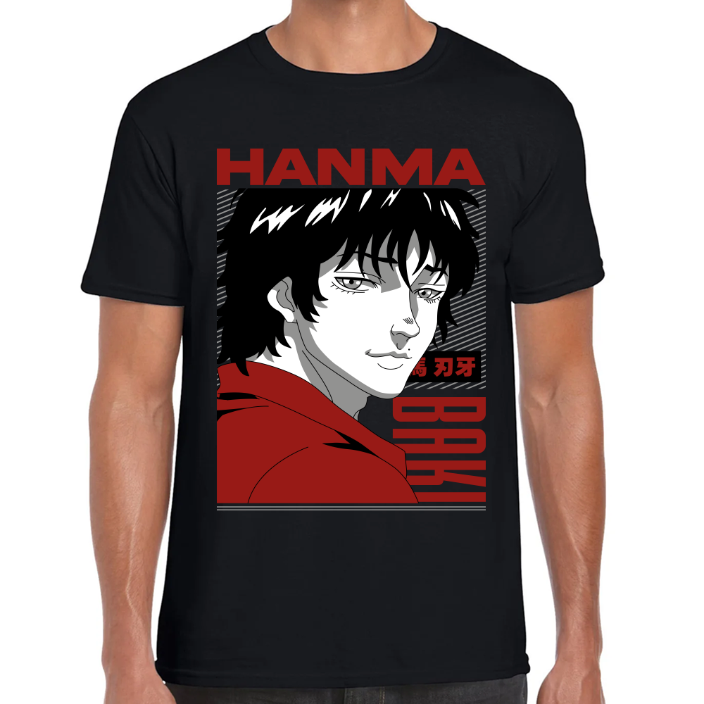 Playera Baki Hanma Algodón Premium #0001767 Imagen principal del producto