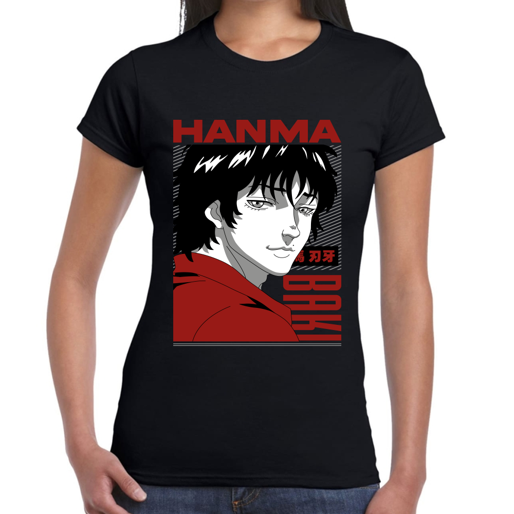 Playera Baki Hanma Algodón Premium #0001767