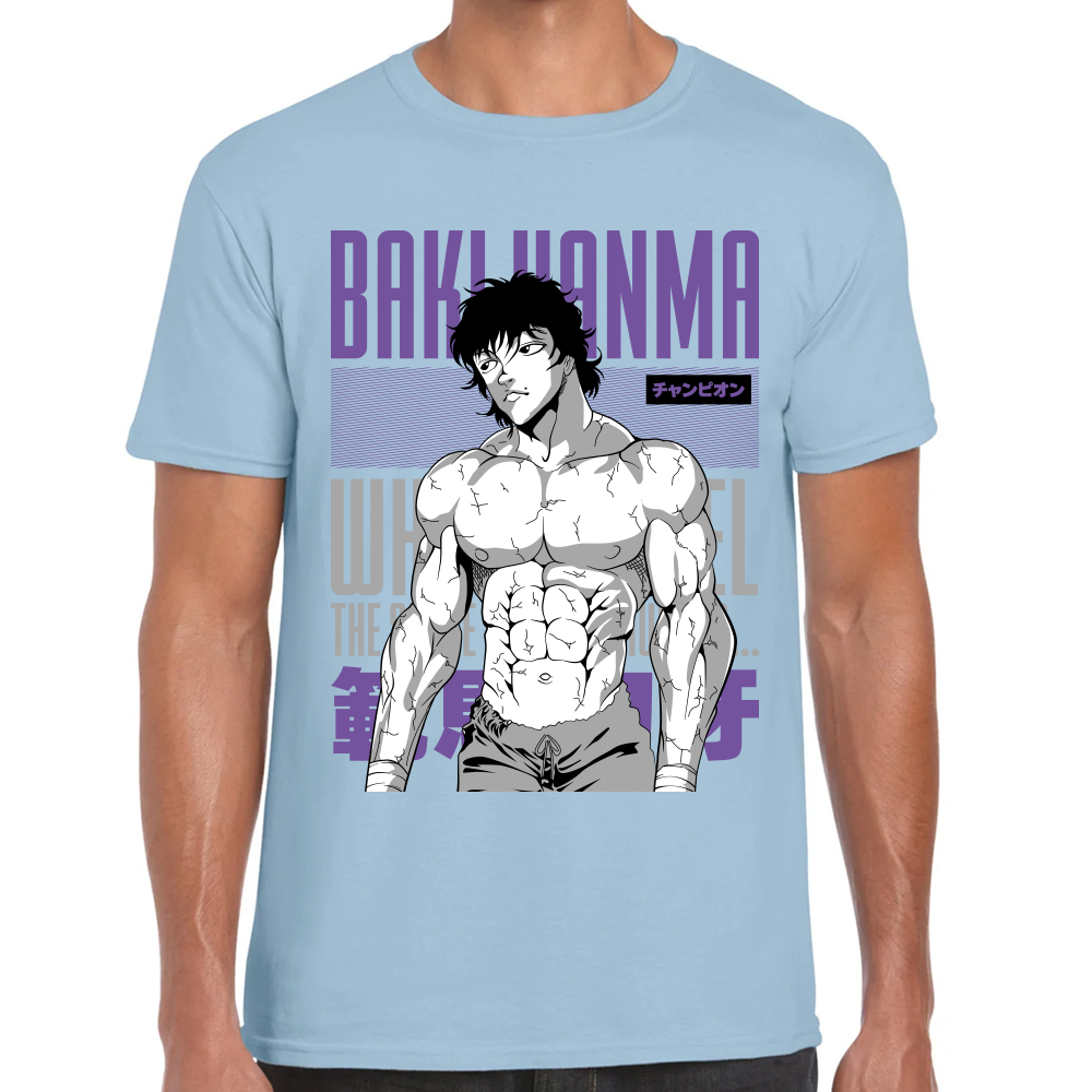 Playera Baki Hanma Algodón Premium #0001769