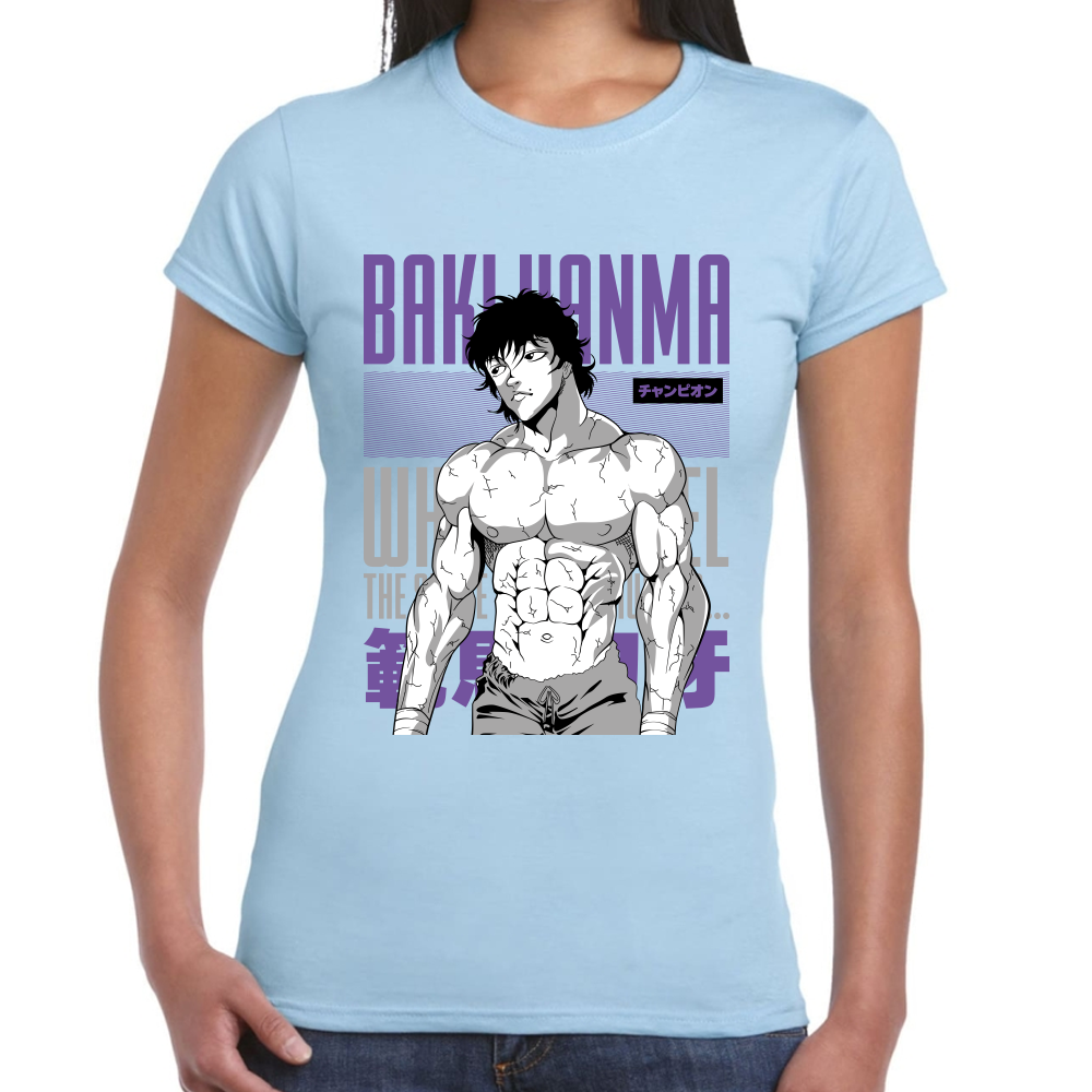 Playera Baki Hanma Algodón Premium #0001769