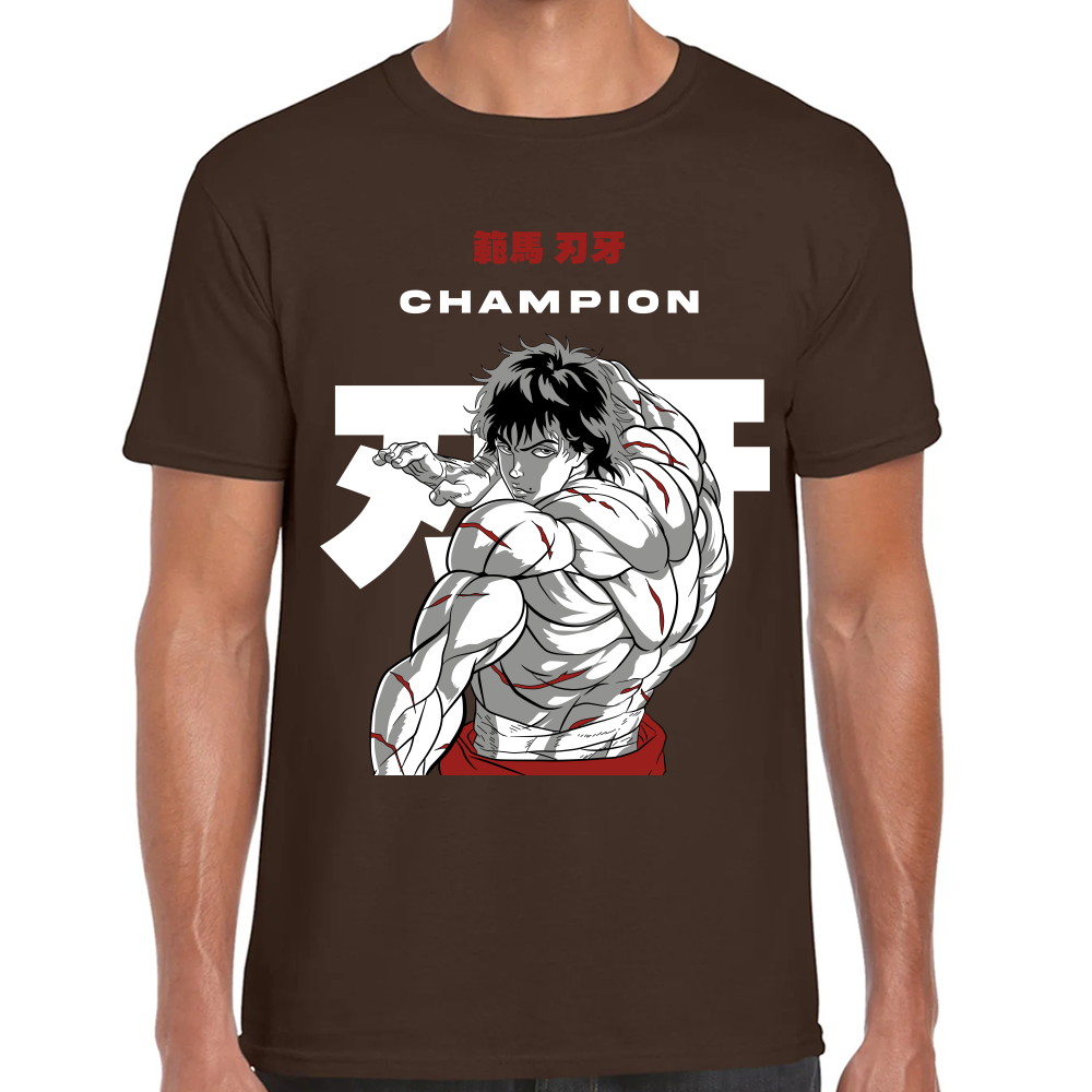 Playera Baki Hanma Algodón Premium #0001770