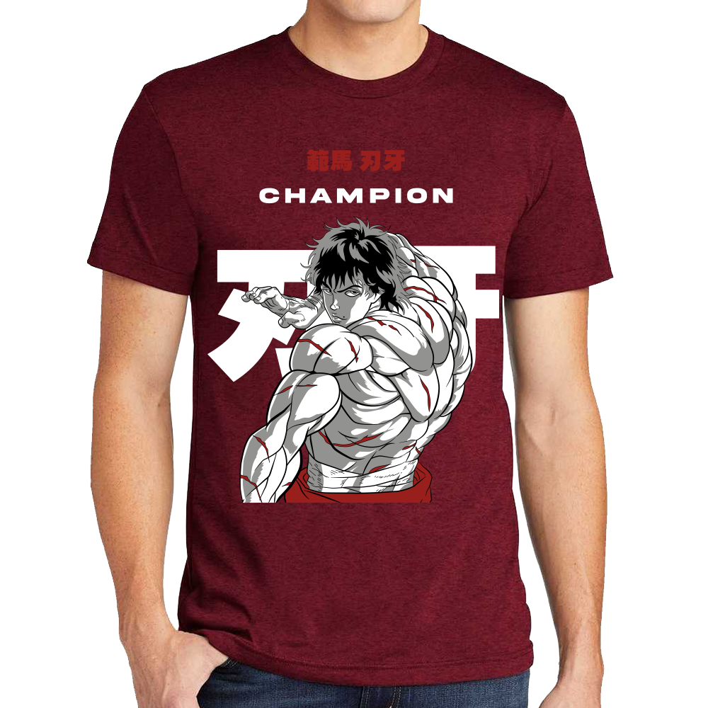 Playera Baki Hanma Algodón Premium #0001770