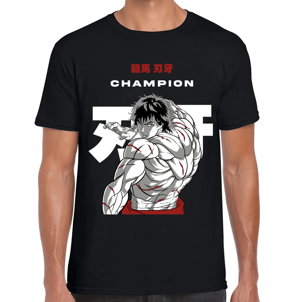 Playera Baki Hanma Algodón Premium #0001770