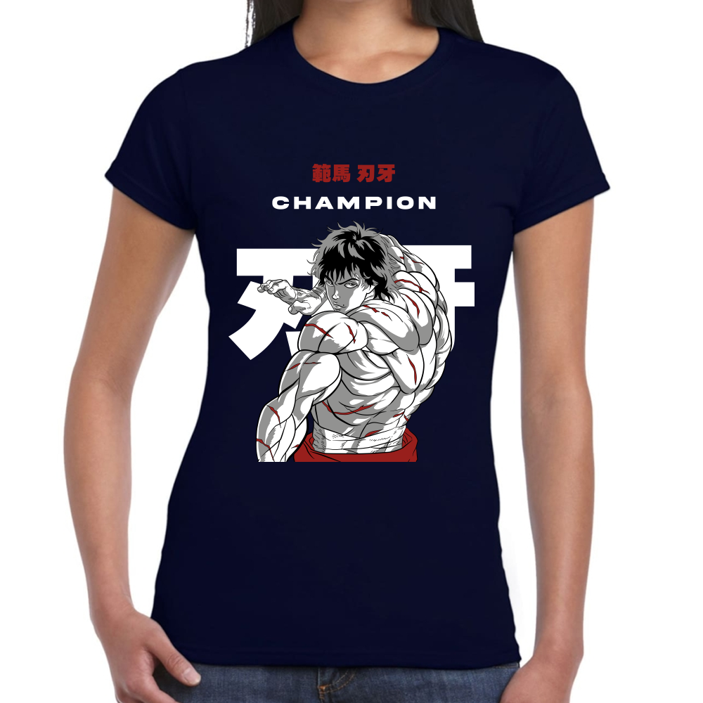 Playera Baki Hanma Algodón Premium #0001770