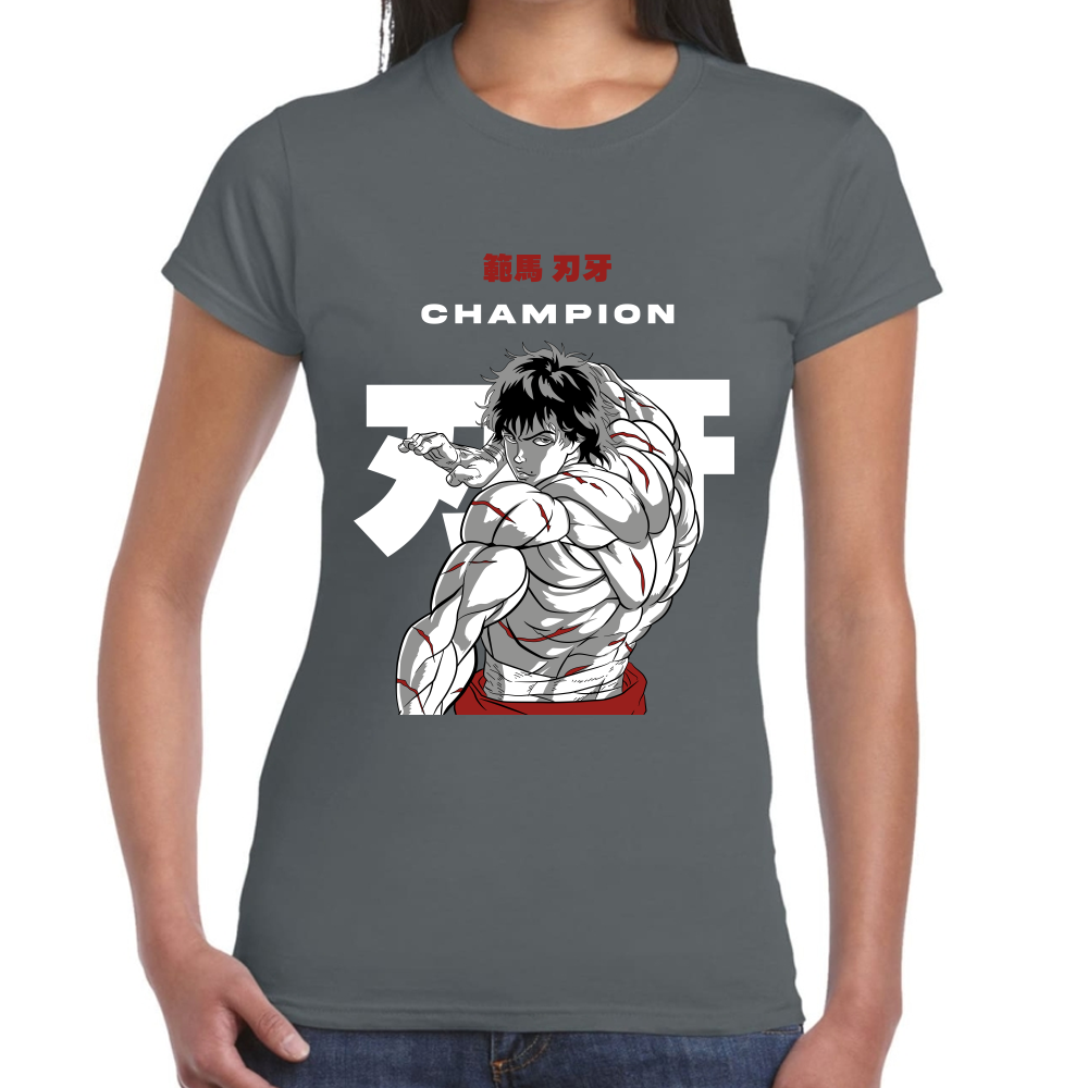 Playera Baki Hanma Algodón Premium #0001770