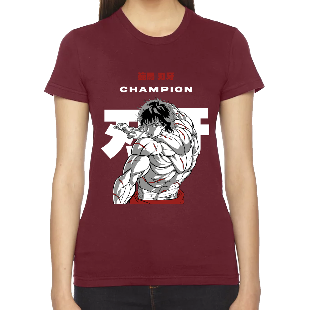 Playera Baki Hanma Algodón Premium #0001770