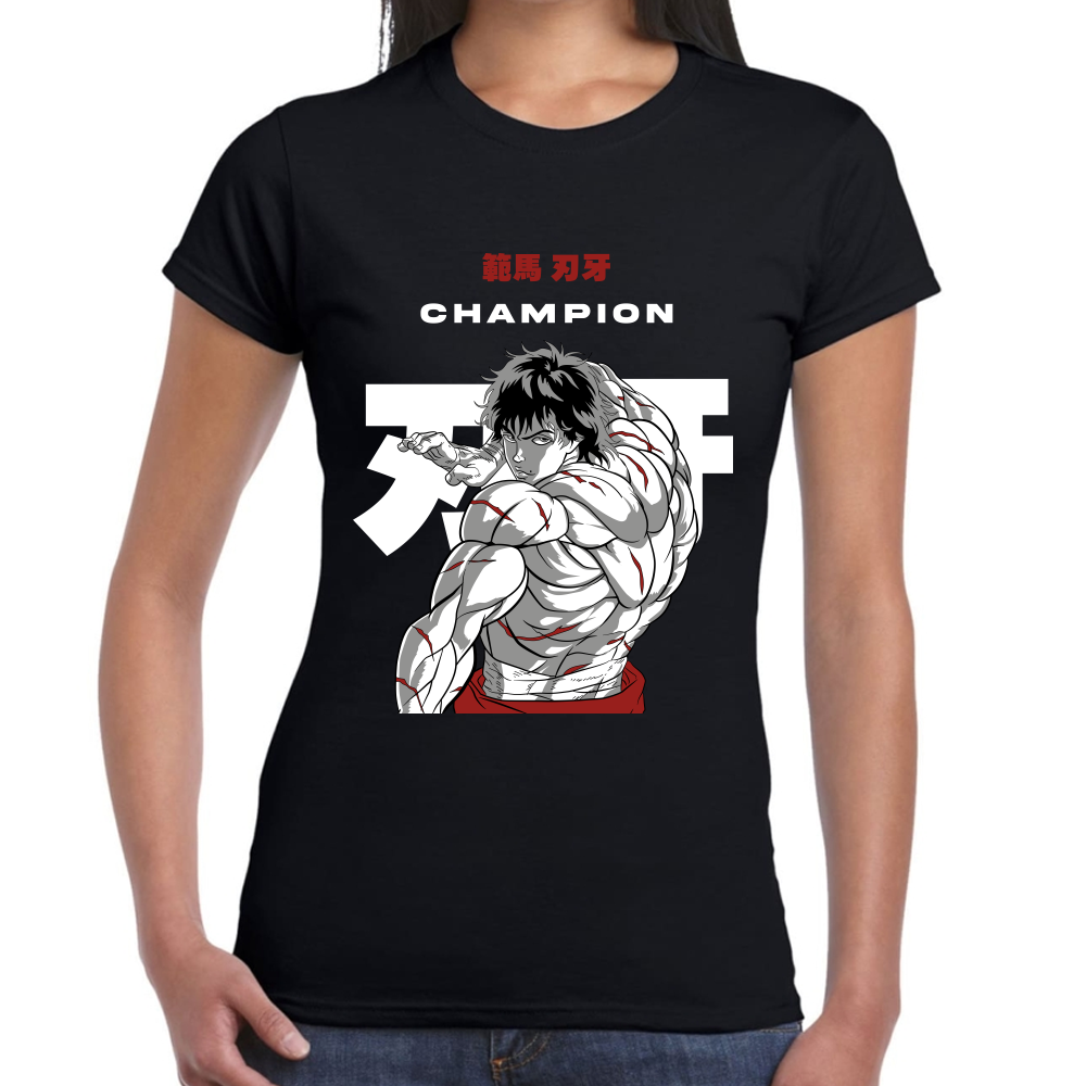 Playera Baki Hanma Algodón Premium #0001770