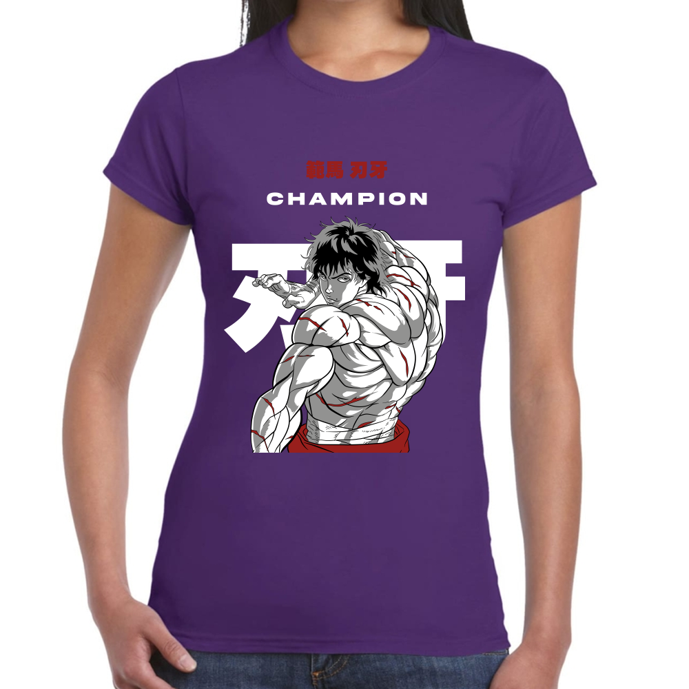 Playera Baki Hanma Algodón Premium #0001770