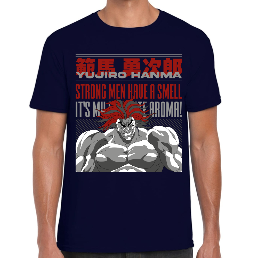 Playera Baki Yujiro Algodón Premium #0001771