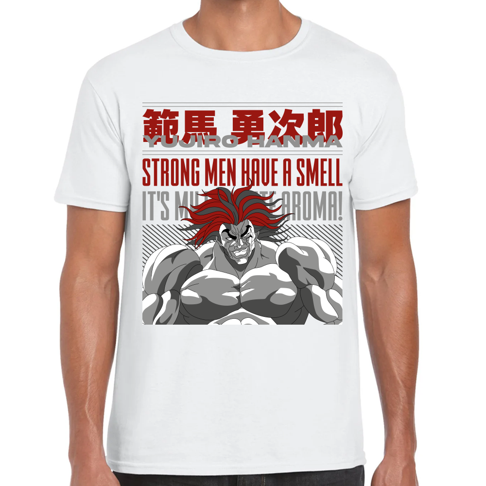 Playera Baki Yujiro Algodón Premium #0001771