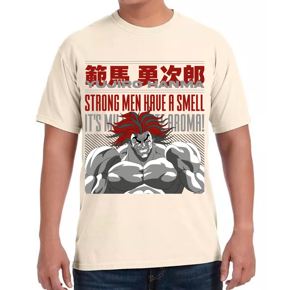 Playera Baki Yujiro Algodón Premium #0001771