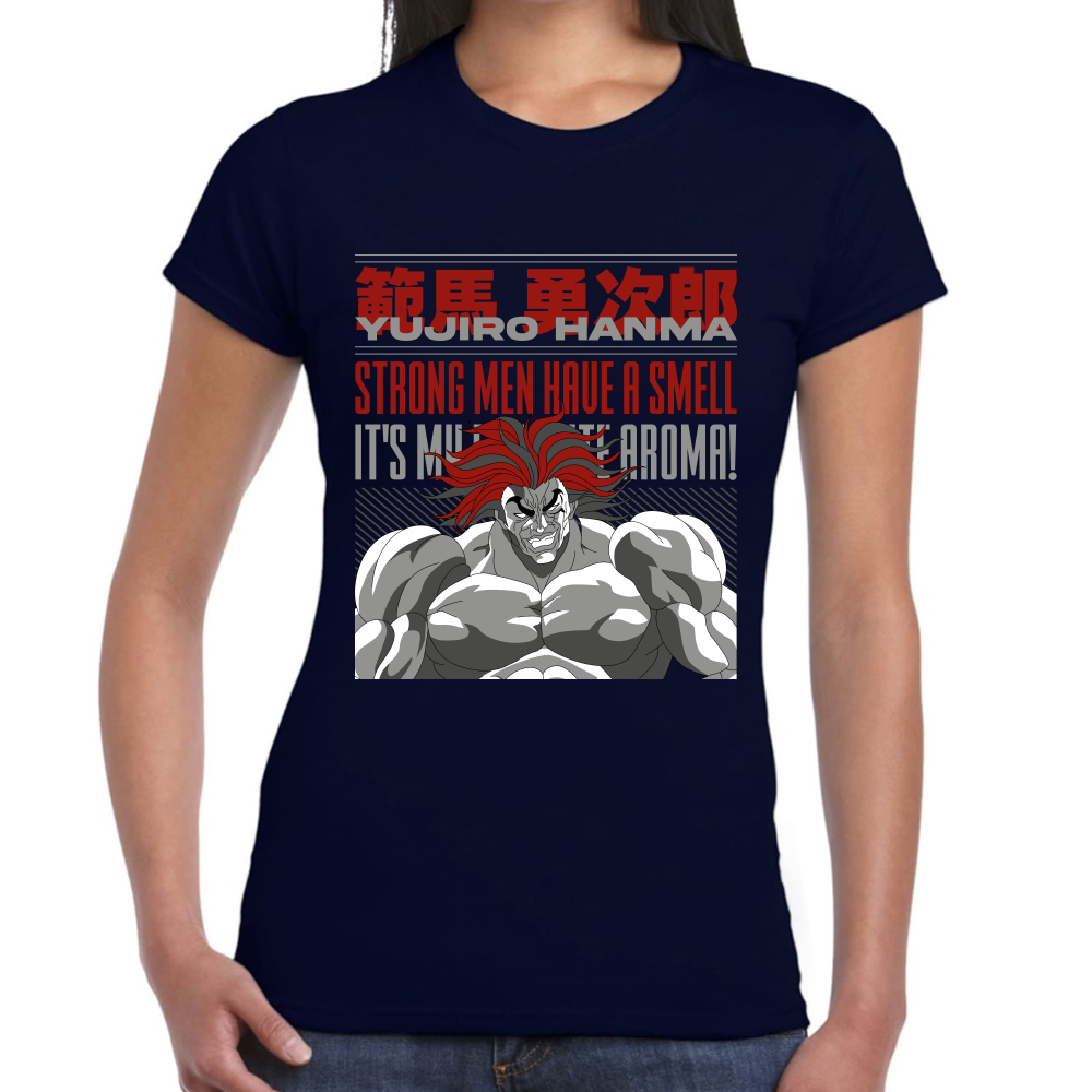 Playera Baki Yujiro Algodón Premium #0001771