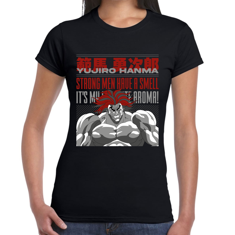 Playera Baki Yujiro Algodón Premium #0001771