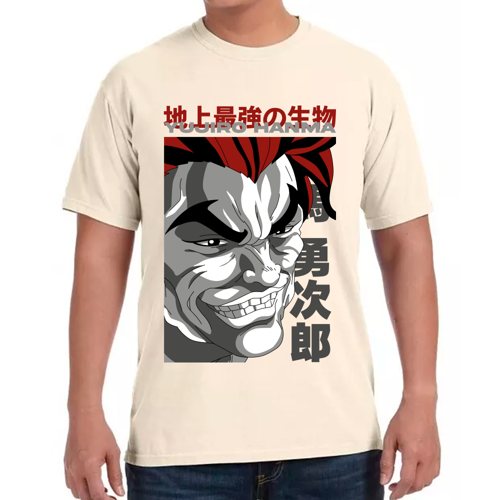 Playera Baki Yujiro Algodón Premium #0001772