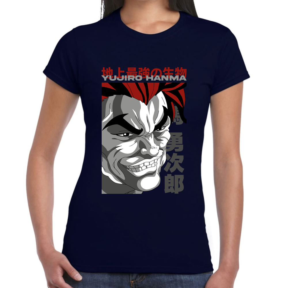 Playera Baki Yujiro Algodón Premium #0001772