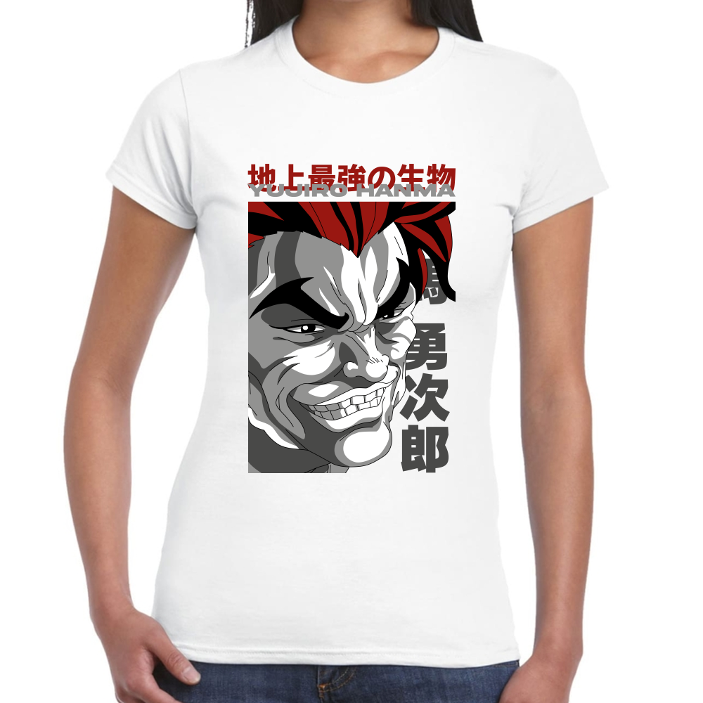 Playera Baki Yujiro Algodón Premium #0001772