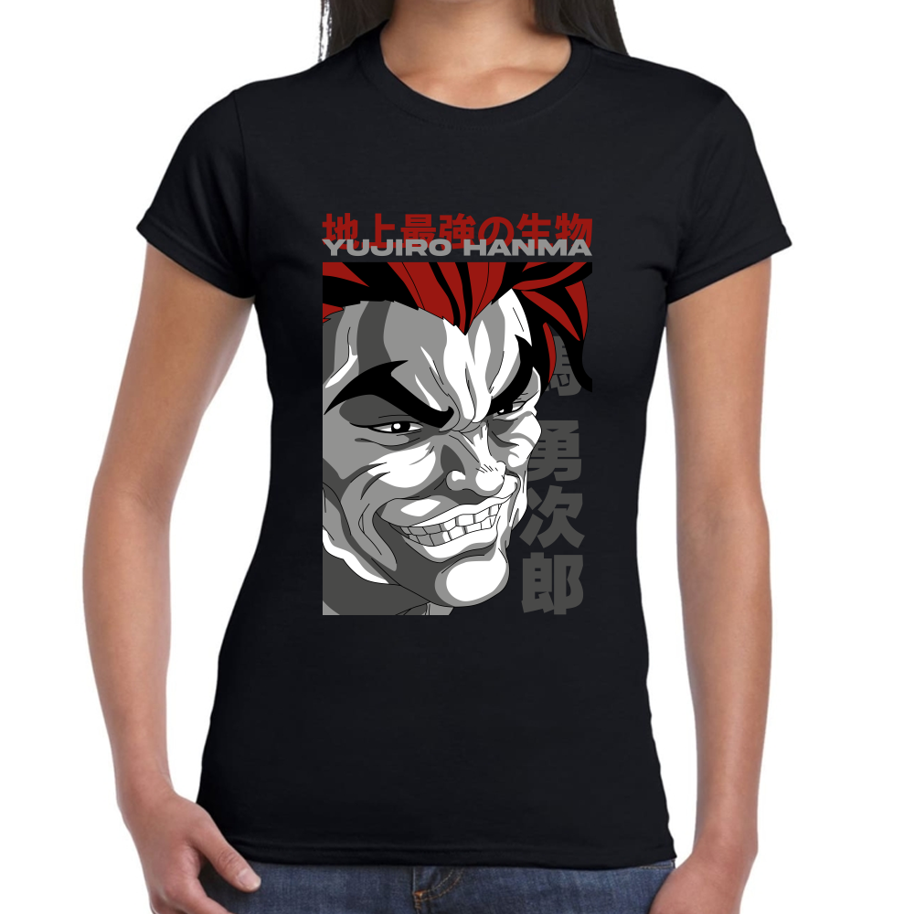 Playera Baki Yujiro Algodón Premium #0001772 Imagen secundaria del producto