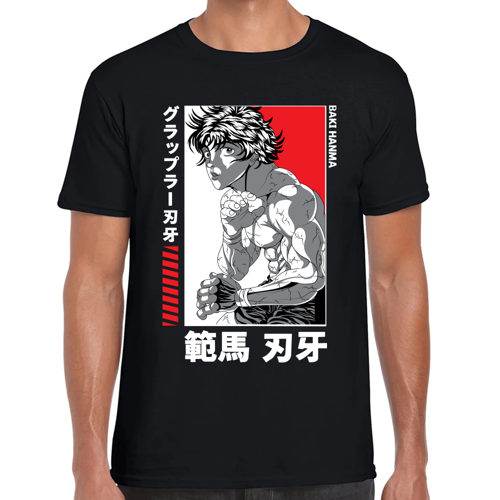 Playera Baki Algodón Premium #0001778