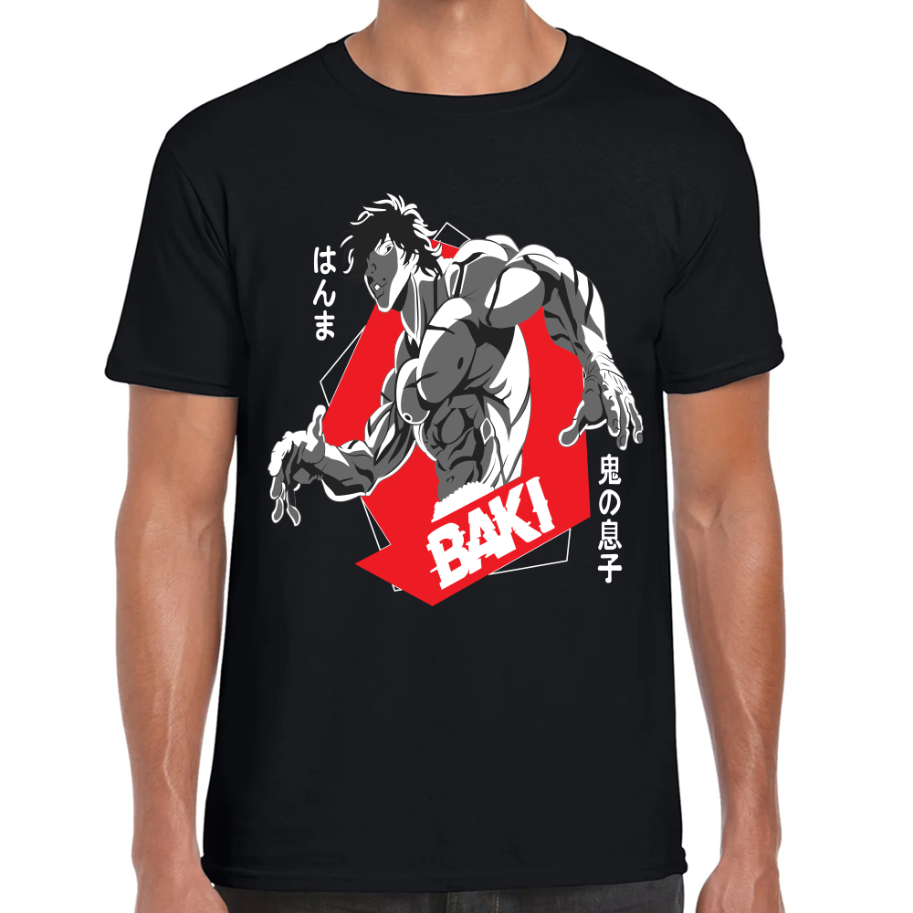 Playera Baki Algodón Premium #0001781 Imagen principal del producto