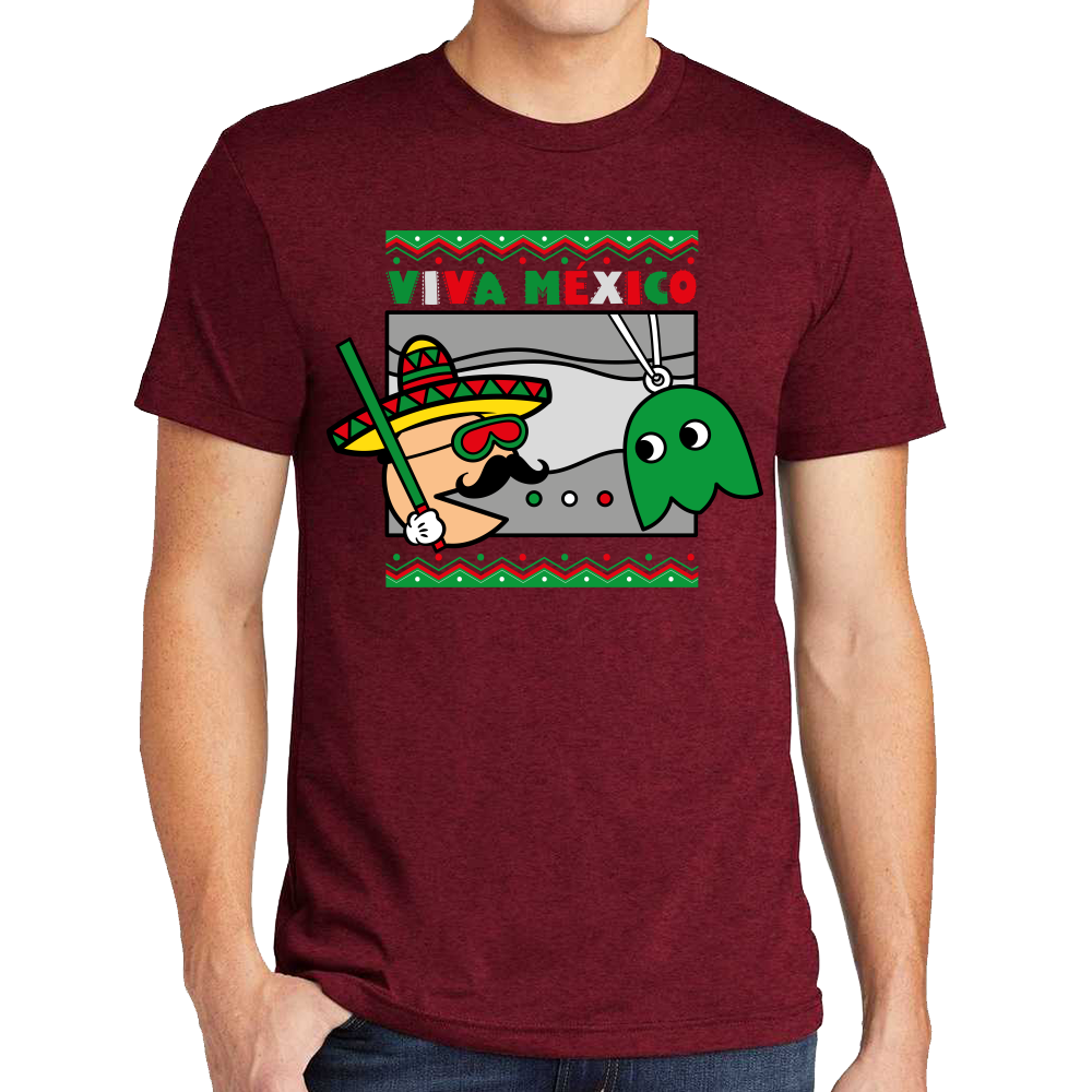 Playera Fiestas Patrias Viva México Algodón Premium #0001783