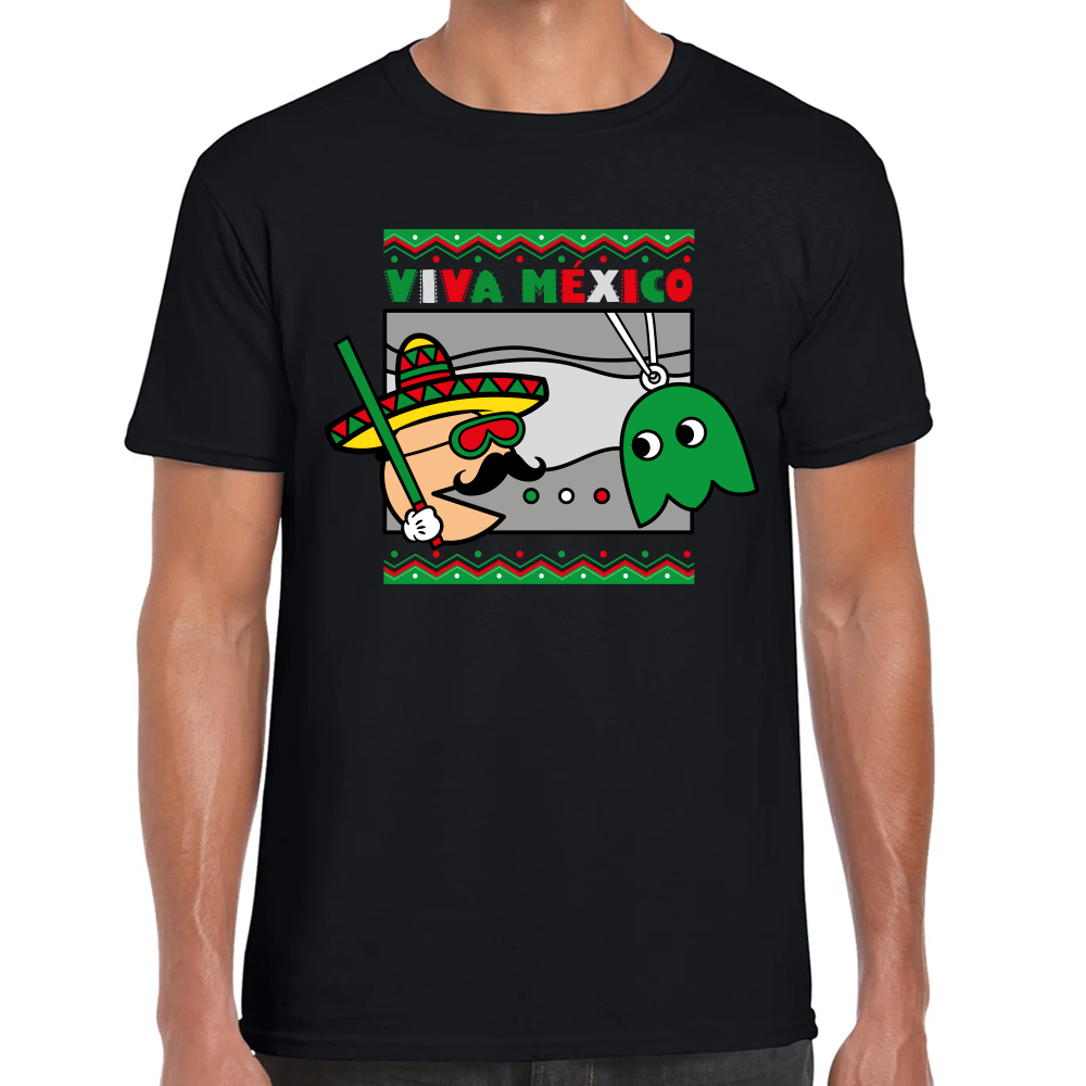 Playera Fiestas Patrias Viva México Algodón Premium #0001783 Imagen principal del producto